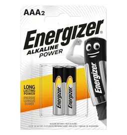 Nabíječky a baterie - Energizer Alkaline Power baterie Mikrotužka AAA/2ks