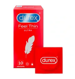 Ultra jemné a tenké kondomy - Durex Feel Thin Ultra kondomy 10 ks