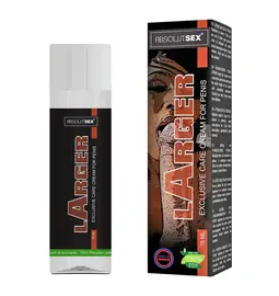 Zvětšení a lepší prokrvení penisu - LArger krém na zvětšení penisu 75 ml