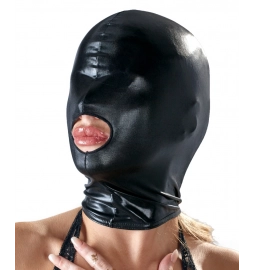 Masky, kukly a pásky přes oči - Bad Kitty Maska s otvorem na ústa - lesklá