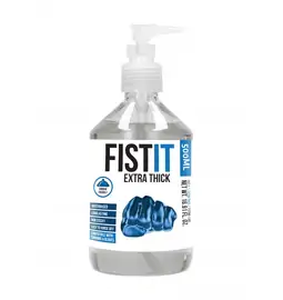 Lubrikanty pro anální sex - Fist-it Extra Thick Fisting lubrikační gel s pumpičkou 500 ml