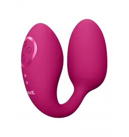 Vibrační vajíčka - VIVE Aika Vibrační vajíčko a vibrátor na klitoris 2v1 - růžový