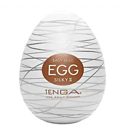 Nevibrační masturbátory - Tenga Egg Silky II. masturbátor