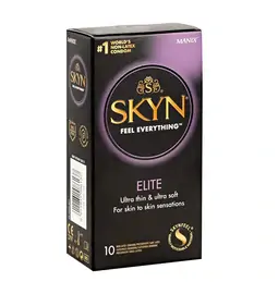 Kondomy bez latexu - SKYN kondomy Elite 10 ks