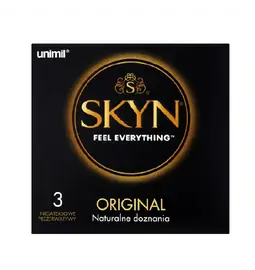 Kondomy bez latexu - SKYN kondomy Original 3 ks