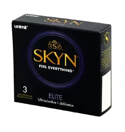 Kondomy bez latexu - SKYN kondomy Elite 3 ks