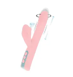 Tlakové stimulátory na klitoris - Romant Elvis pulzátor s podtlakovým stimulátorem růžový