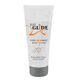 Hybridní lubrikační gely - Just Glide Performance lubrikační gel 200 ml