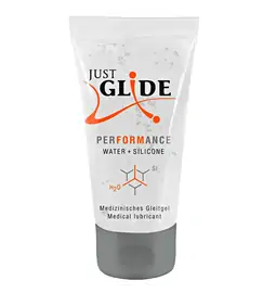 Hybridní lubrikační gely - Just Glide Performance lubrikační gel 50 ml