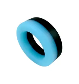 Erekční kroužky nevibrační - BASIC X Remy erekční kroužek modrý
