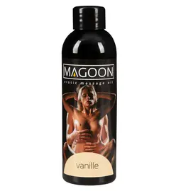 Masážní oleje - MAGOON Masážní olej s vůní vanilky 100 ml - 6221920000
