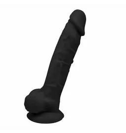 Připínací penis - Real Love Dildo 18 cm - černé