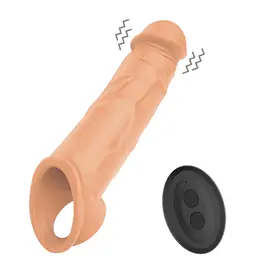 Návleky na penis - BASIC X vibrační návlek na penis tělový