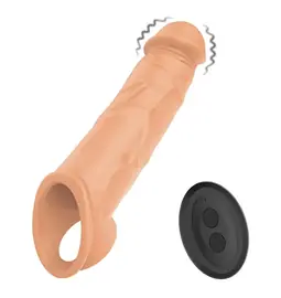 Návleky na penis - BASIC X vibrační návlek na penis tělový - BSC00430skn