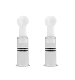 Vakuové pumpy pro ženy - BOOM LuvPump vakuové přísavky na klitoris/bradavky průměr 2 cm -  2 ks