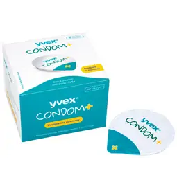 Kondomy prodlužující styk - YVEX Condom+ Extra zesílené kondomy 10 ks