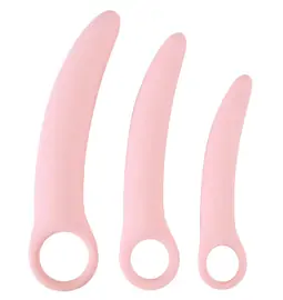 Vaginální dilatátory - Sweet Smile Set dilatátorů pro trénování svalů při vaginismu 3 ks