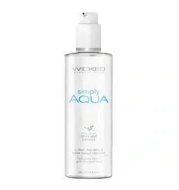 BIO a Vegan lubrikační gely - Wicked Simply Aqua Lubrikační gel 120 ml