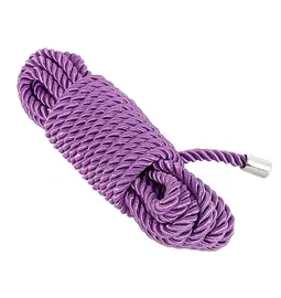 Erotická pouta a bondage - BASIC X bondážní lano z polypropylenu 10 m fialové