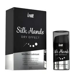 Silikonové lubrikační gely - intt Silk Hands Dry effect Lubrikant 15 ml