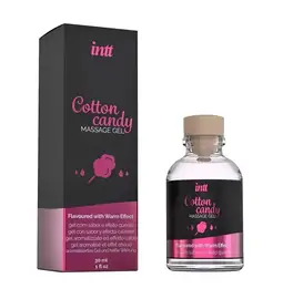 Stimulace klitorisu a vaginy - intt Cotton Candy Masážní gel s hřejivým efektem 30 ml