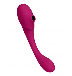 Vibrátory na G-bod - VIVE Mirai Vibrátor na G-bod a stimulátor na klitoris 2 v 1 - růžový