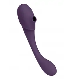 Vibrátory na G-bod - VIVE Mirai Vibrátor na G-bod a stimulátor na klitoris 2 v 1 - fialový
