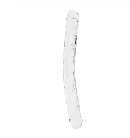 Oboustranná dilda, dvojitá - Realrock Oboustranné dildo 34 cm - transparentní