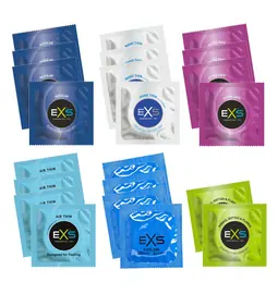 Akční a dárkové sady kondomů - EXS kondomy Testovací sada č.5 - 22 ks