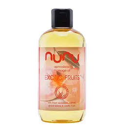 Masážní oleje - NURU Masážní olej Exotic fruits 250 ml