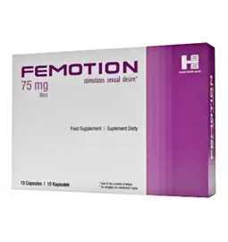 Zvýšení libida - Femotion 75mg/10 kapslí - doplněk stravy