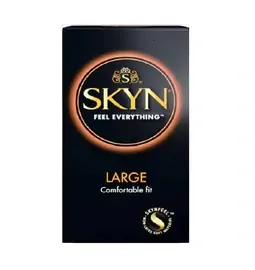 Kondomy bez latexu - SKYN kondomy Large 10 ks