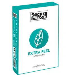 Ultra jemné a tenké kondomy - Secura kondomy Extra Feel 48 ks