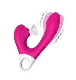 Tlakové stimulátory na klitoris - Romant Lili stimulátor klitorisu a vibrátor 2v1 růžový