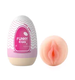 Nevibrační vaginy - BASIC X FUNNY EGG masturbátor vagina IV.
