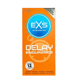 Kondomy prodlužující styk - EXS Delay kondomy 12 ks