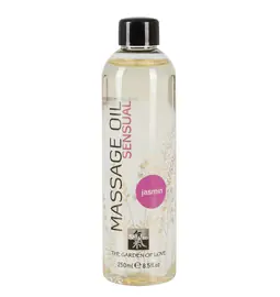 Masážní oleje - Shiatsu Stimulační masážní olej 250 ml - Sensual (Jasmin)