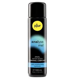 Lubrikační gely na vodní bázi - pjur Analyse me! Moisturising Anal Glide lubrikační gel 100 ml