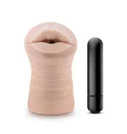 Vibrační masturbátory - ENLUST Nicole vibrační masturbátor - ústa