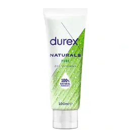 Lubrikační gely na vodní bázi - DUREX Naturals Pure Intimní gel 100 ml