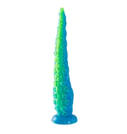 Dilda s přísavkou - EPIC Scylla fluorescent dildo - Small size