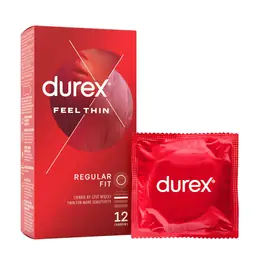 Ultra jemné a tenké kondomy - DUREX kondomy Feel Thin 12 ks