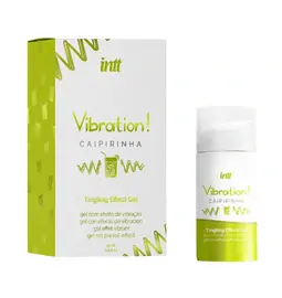 Stimulace klitorisu a vaginy - INTT Vibration! stimulační gel - Caipirinha 15 ml