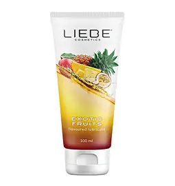 Lubrikační gely s příchutí nebo vůní - Liebe lubrikační gel 100 ml - Exotic Fruits