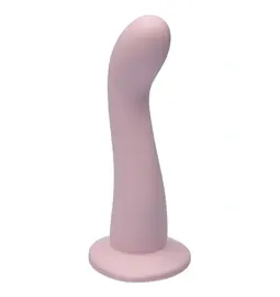 Dilda s přísavkou - Swan dildo - růžové