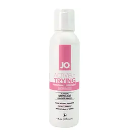 Lubrikační gely na vodní bázi - JO Actively Trying lubrikační gel 120 ml