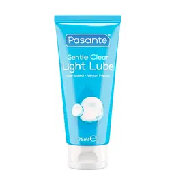 Lubrikační gely na vodní bázi - Pasante Gentle Light lubrikační gel 75 ml