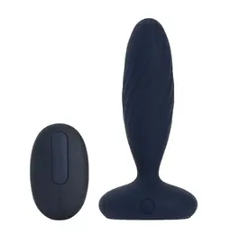 Vibrační anální kolíky - Svakom Jordan anální kolík - Navy blue