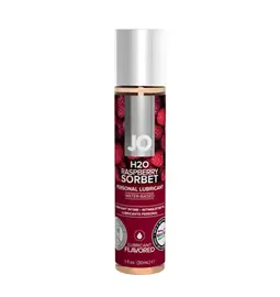 Lubrikační gely s příchutí nebo vůní - JO H2O lubrikační gel 30 ml - maliny