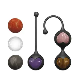Kegelovy kuličky a vaginální činky - Adrien Lastic Harmony Stones vaginální kuličky